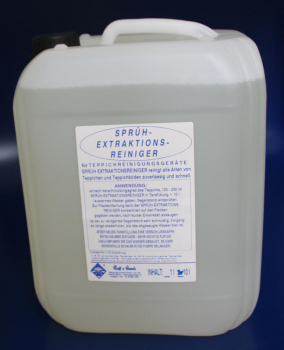 Nettoyant par extraction, 10 litres au total.