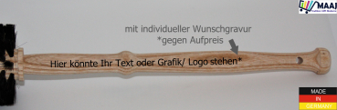 Thermoskannenbürste mit Rosshaar-Bestückung