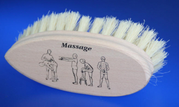 Trockenmassagebürste mit Anleitung