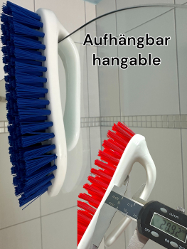 Hygiene-Waschbürste Rot