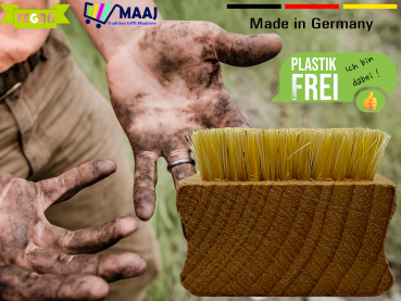 Handwerkerbürste Natur Fiber