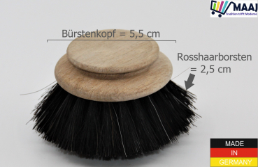 Brosse à vaisselle en crin de cheval