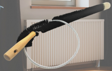 Heizkörperbürste aus Ziegenhaar