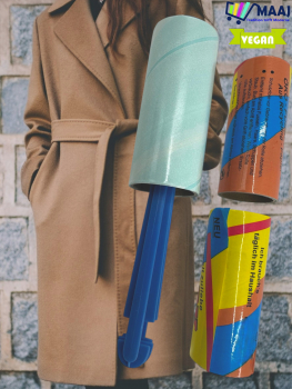 rouleau anti-peluches / rouleau pour vêtements avec 2 recharges supplémentaires