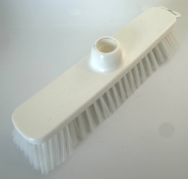 hygiene broom 28 cm white