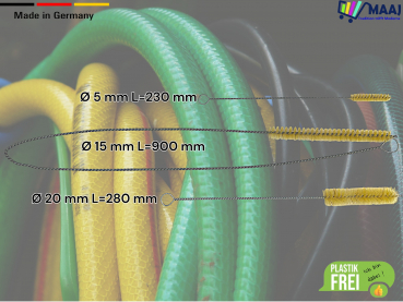 Tüllenbürste Schlauchbürste lang