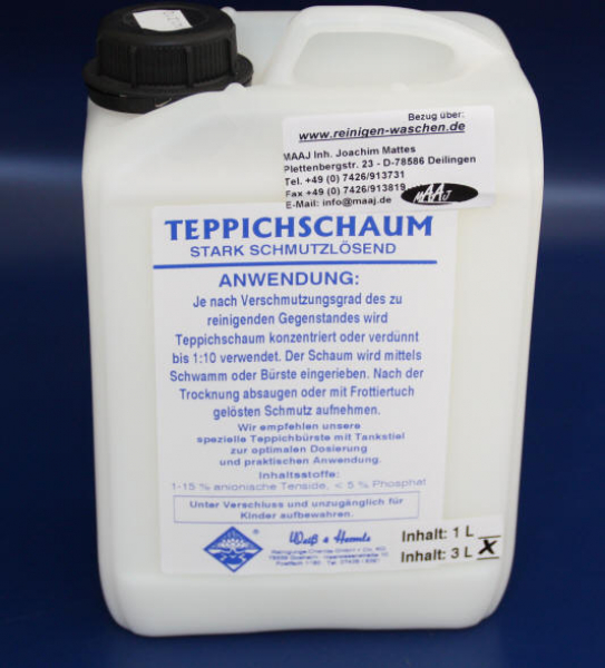 Teppichschaum Teppichreiniger