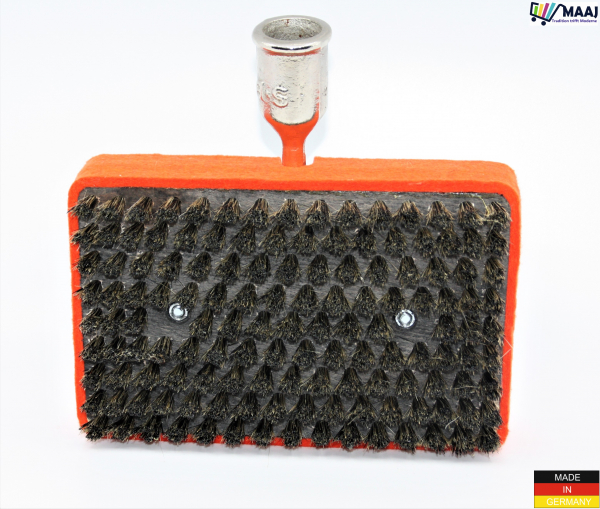 6 kg Ersatzplatte mit Borsten für Bohnerbesen/Blocker/Bohner