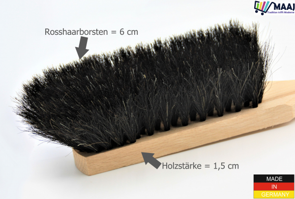 Rosshaar Handfeger XL