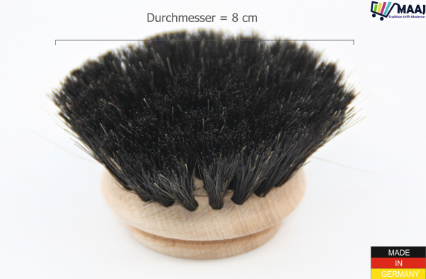 Replacement head for the washing-up brush horsehair