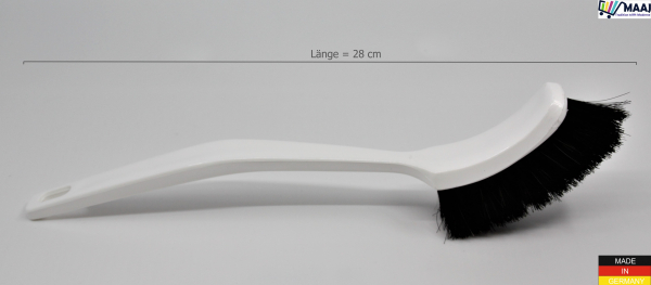 Brosse à vaisselle étroite avec garniture en crin de cheval