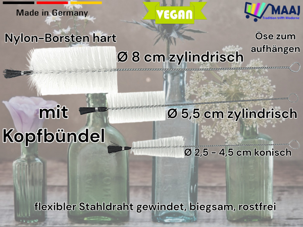 Flaschenbürste Nylon
