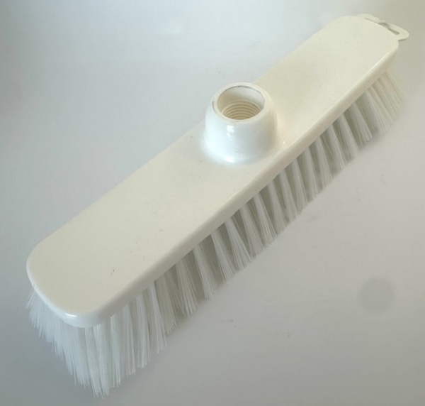 hygiene broom 28 cm white