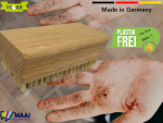 Handwerkerbürste mit harten Nylon-Borsten