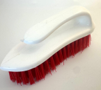 washingbrush with handle red